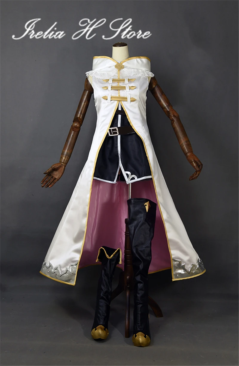 

Irelia H Store Custom size made Granblue Fantasy MAO Narmaya Cosplay Costume Narmaya dress dress female with shoes