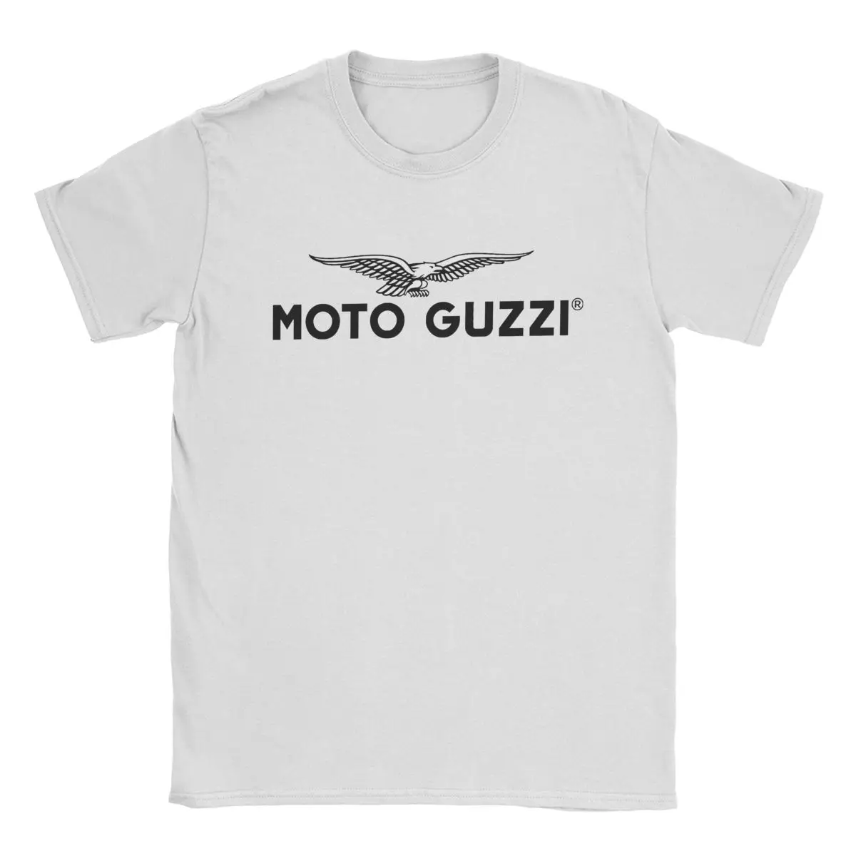 Camisetas informales Guzzi Motorcycles para hombre, camisetas de algodón puro con cuello redondo, camiseta de manga corta, ropa gráfica