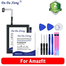 DaDaXiong High Quality PL502625V PL442729 PL412631 Replace Battery For Amazfit GTR 4 47mm PL442729 PL412631 + Tool