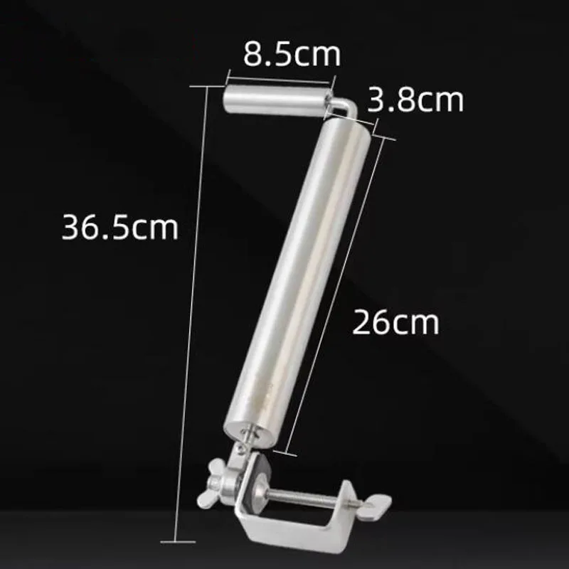 Oversized 304 Stainless Steel Dough Roller for Home And Commercial Use - Perfect for Making Baozi And Dumpling Wrappers