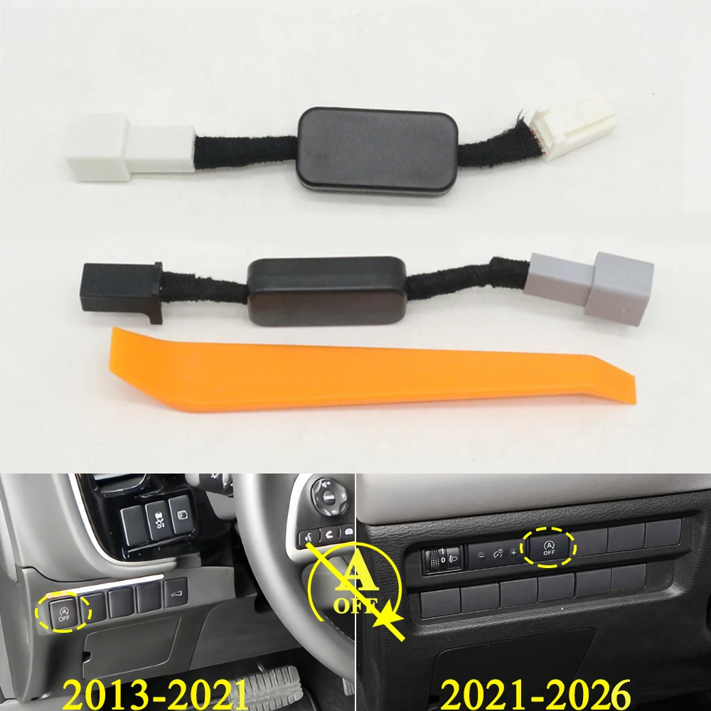 

Auto Idle Start Stop Disable Eliminator OFF Canceller Delete Control Cable Plug For Mitsubishi Outlander 2013-2021 2021-2026