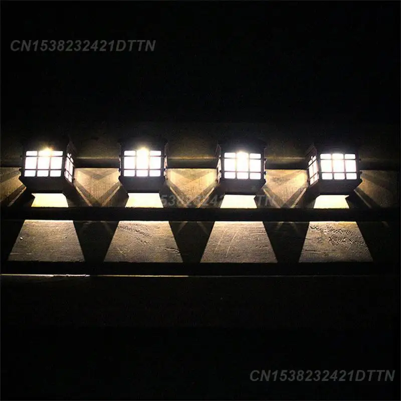 Solar Wall Light Energy Saving High Quality Villa Lights Outdoor Lighting Motion Sensor Stair Light Lasting Modern Stair Light