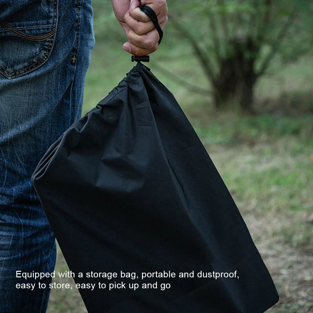 

Folding Wind Screen Camping Wind Shield Camping Trips Compact Outdoor Cooking Shield Picnic Wind Shield Convenient Storage Bag