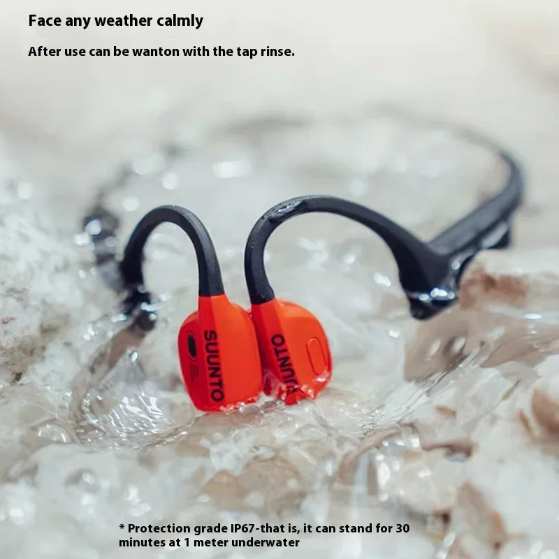 SUUNTO الجناح العظام التوصيل سماعة التحكم في الجسم 10 + 20 ساعة عمر البطارية الرياضة تشغيل بلوتوث IP67 تصنيف مقاوم للماء مخصص #6