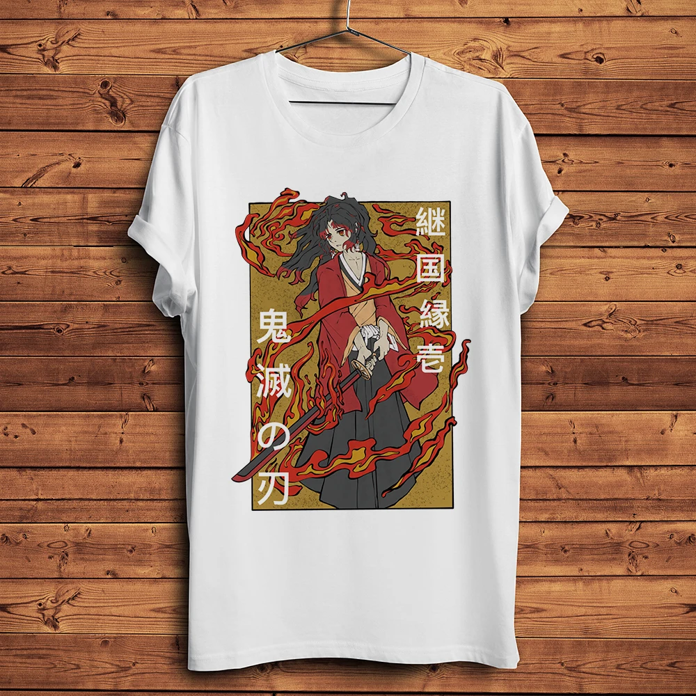 Tsugikuni Yoriichi Tanjirou Zenitsu Inosuke funny anime t-shirt men casual unisex streetware Kimetsu no Yaiba gift tee