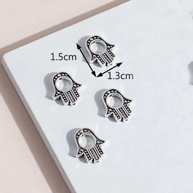 Leslie 20 stücke Legierung Kreuz bezaubert religiöse Kruzifix Anhänger für DIY Schmuck machen Accessoires hand gefertigte Ohrringe Halsketten – Detail 15