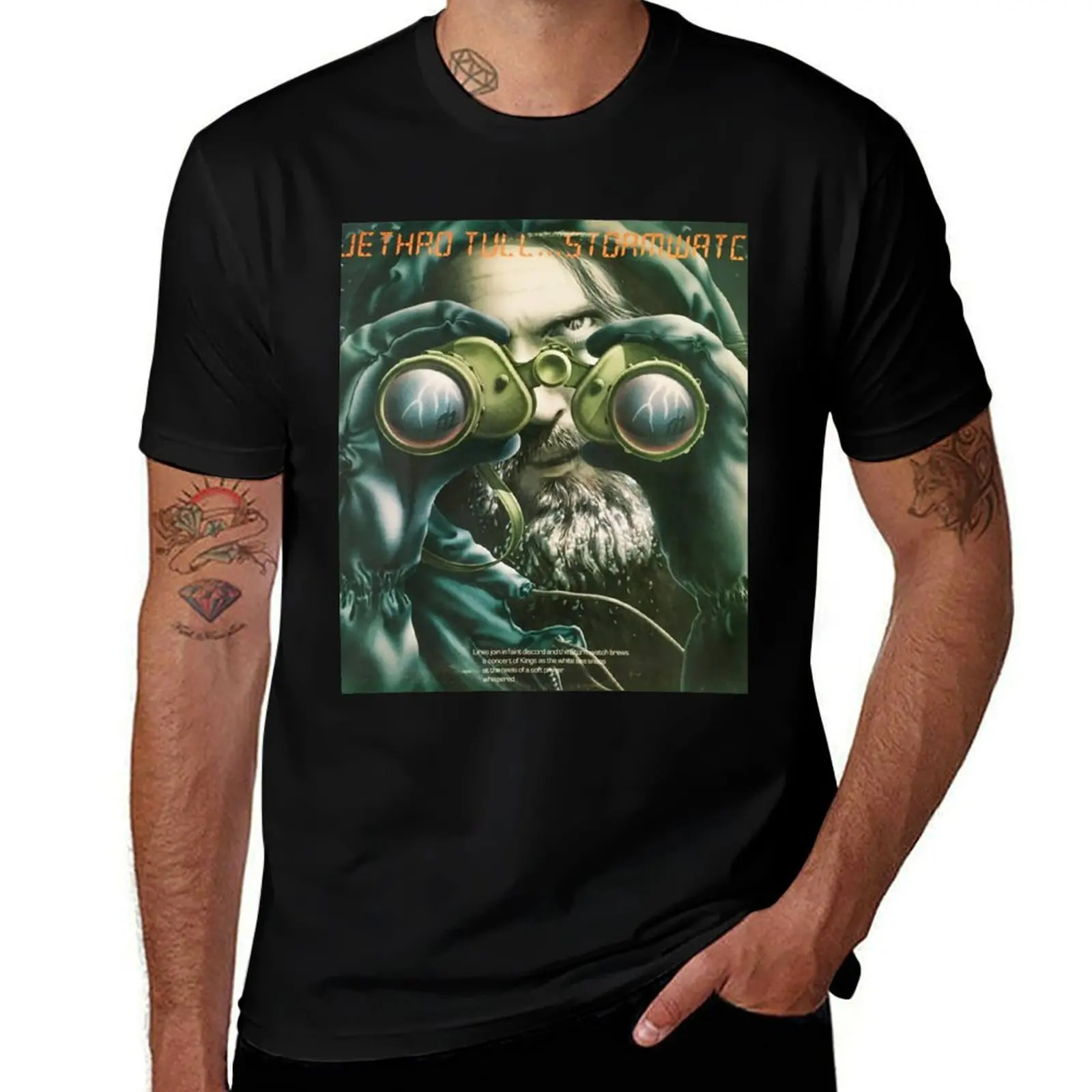 

jethro tull stormwatch tour 2021 persada T-Shirt man t shirt cotton high quality graphic t shirts for man