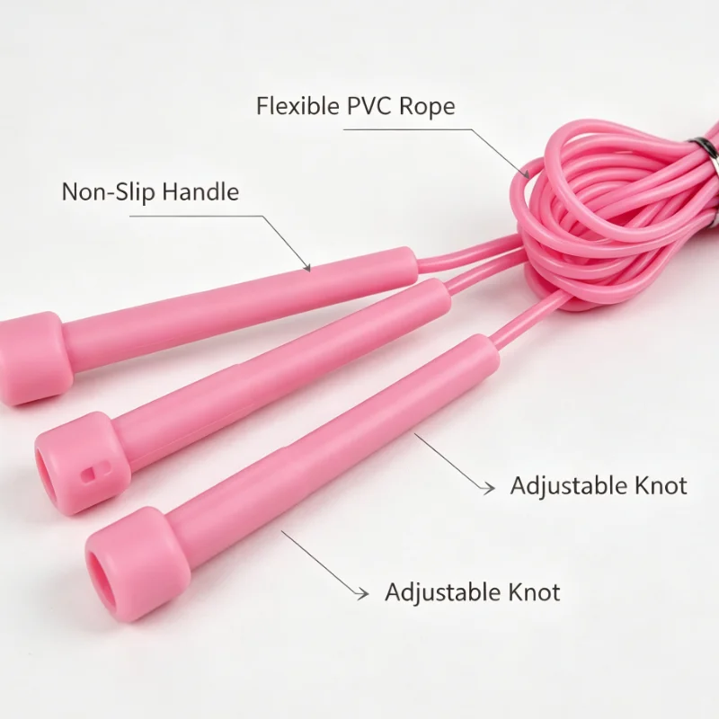 10pcs Speed Jump Rope Pen Handle Small Grip Lightweight Fat Burning Fitness Gear