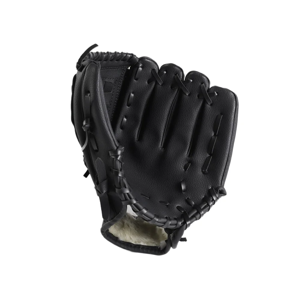 10 5-inch Kids Mittens Softball Glove Hit The Baseball Black 125 Left Hand for Child