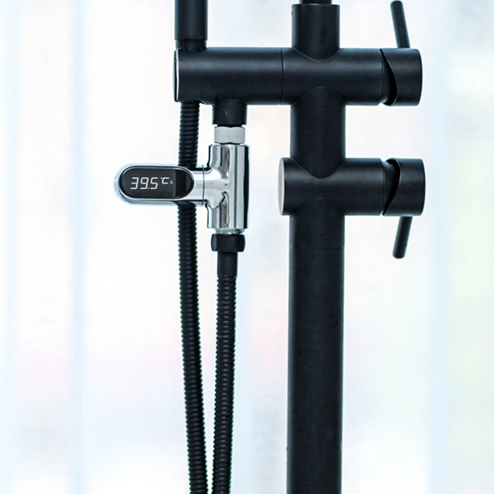 Baby Bath Water Temperature Monitor LED Digital Display Electronic Water Thermometer Water Temperature Meter for Bathroom Shower