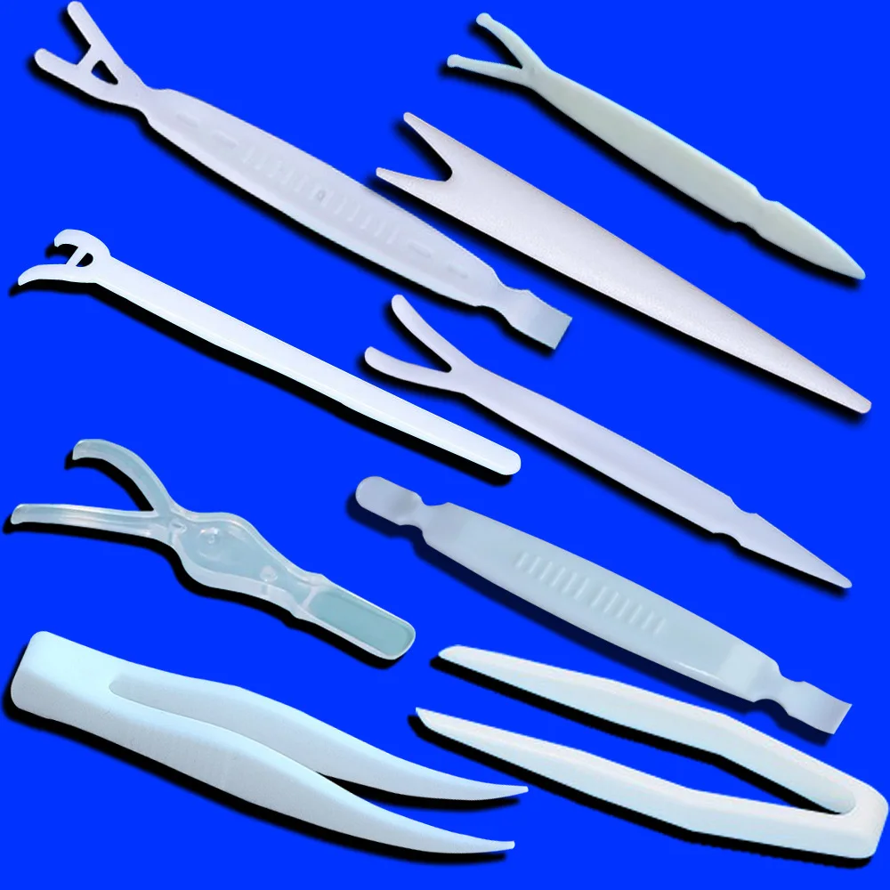 1 szt. Klipsy do powiek w kształcie litery Y, pomocnicze narzędzie kosmetyczne, koronkowe klipsy do powiek, pęseta do powiek, pomocnicze narzędzie do makijażu.