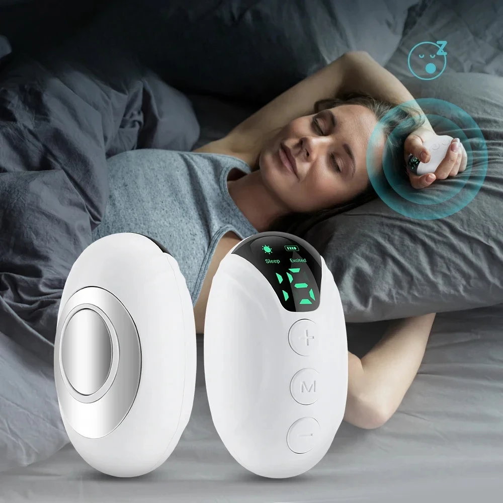 

Device Mini Portable Sleep Aid Artifact Machine Help Sleep Smart Pulse Stimulation Charging