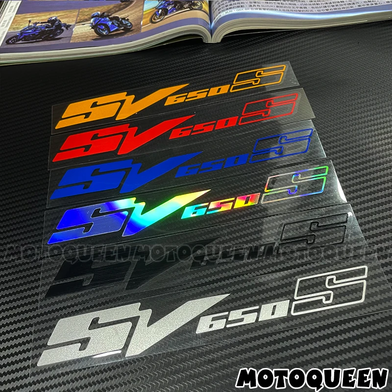 

For SV650S SV 650S 2X Motorcycle Body Shell Wheels Fairing Label Emblem Helmet Tank Pad Decoration Reflective Decals Stickers