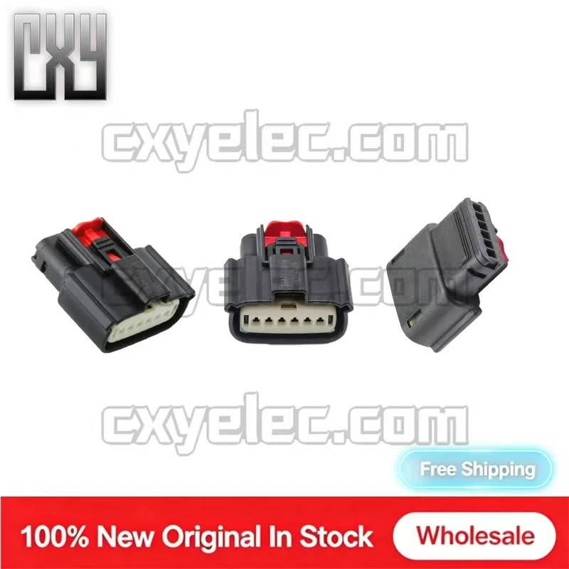 33471-0601 6Pin Female Connector Housing Only MX150 3.5mm IP67 Waterproof Key A Black For Car Headlight Fog Light Sensor Wiring