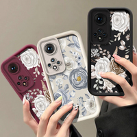 Phone Case For Huawei Honor Magic 7 Lite 5 6 Pro X7B X8A X7A X7 X60 Pro X30 X8C X8B X9C Smart X9 Fashion Flower Soft TPU Cover