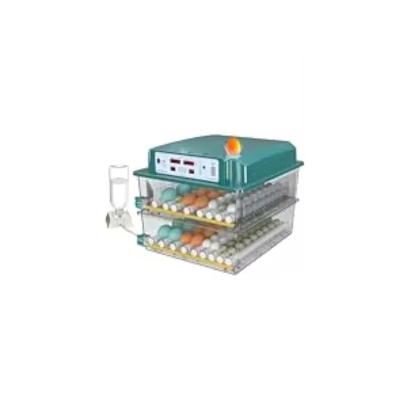 New 16-Egg Capacity Plastic Automatic Egg Incubator Multifunction Chicken Quail Candler Humidification Turning 98%