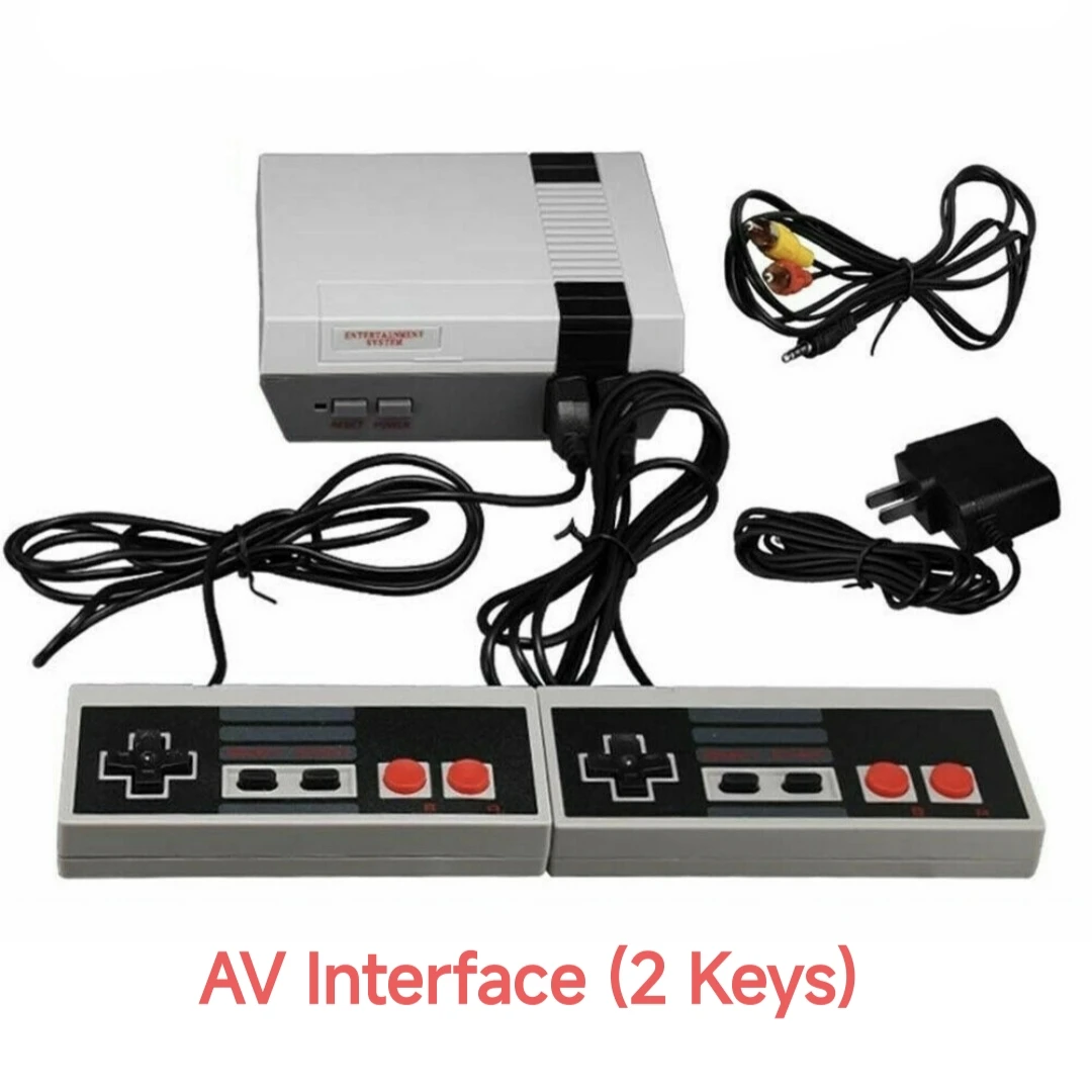 AV/HDMI NES Mini Classic Edition คอนโซลวิดีโอเกมย้อนยุคพร้อมตัวควบคุม 2 ตัวในตัว 600 เกม Nintendo คลาสสิก