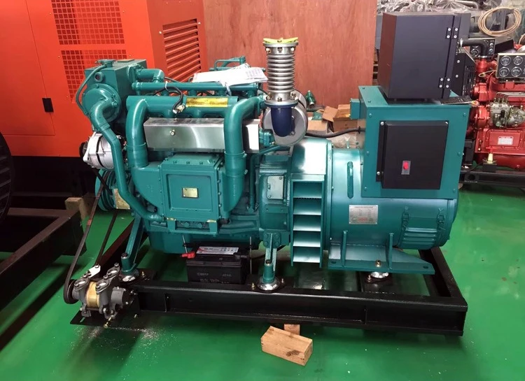 Weichai Marinegeneratorsatz 50 kW Dieselmotor, geräuscharmer Generatorsatz