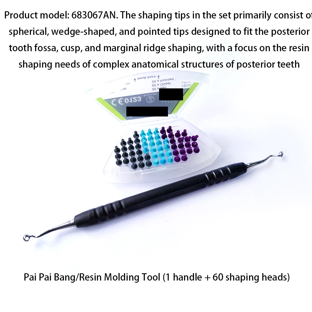 1set Dental Resin Plastic Filling Head Restorations For Efficiently Constructing Occlusal Surface Morphology Posterior Teeth
