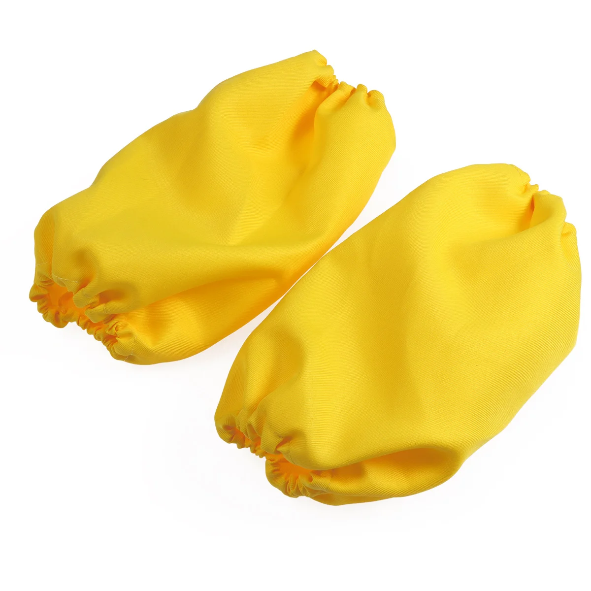 Kids Chef Playset Set Yellow with Apron Hat Cooking Sleeves for Baking Painting Decorating Party Kids Kitchen Set