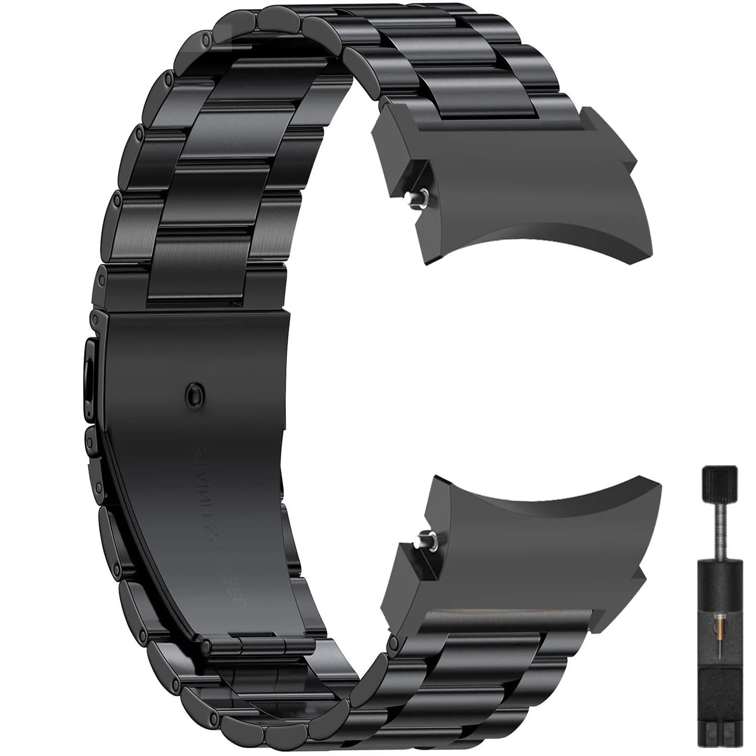 No Gaps Strap For Samsung Galaxy Watch 6 5 4 44mm 40mm 5Pro 45mm 4 6 Classic 43mm 47mm 42mm 46mm Stainless Steel Band