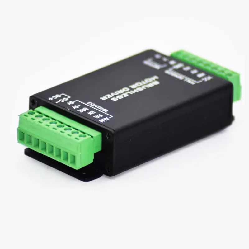 Mini Brushless Motor Controller 3PH 12V 24V BLDC Driver With Hall Adjustable Speed PWM for 10W-60W Brushless Motor