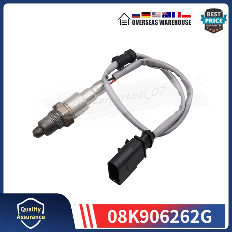 

08K906262G 0258030102 Lambda Oxygen Sensor For Audi A4 Allroad 8KH A5 8F7 A6 Avant A7 Sportback PORSCHE MACAN 95B 2.0 O2 SERNSOR