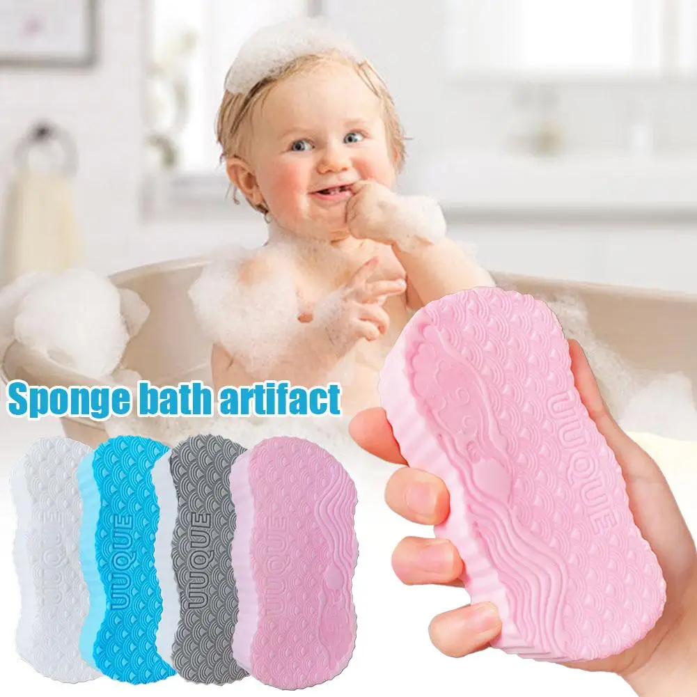 

Cute Baby Bath Sponge Soft Inirritative Bath Foam Shower Environmental friendly Cotton Spa Children's Scrub Sponge