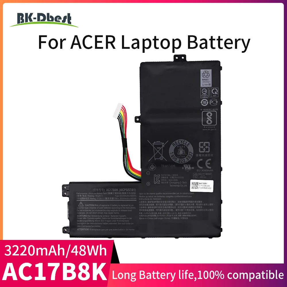 BK-Dbest Factory Supply AC17B8K Laptop ReplacementBattery for Acer Swift 3 SF315-52 SF315 SF315-52G-58HG Notebook Battery