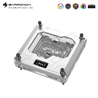 Barrowch FBLTFHI-04I For Intel Lga115X/1700/X99/X299 Platform CPU Water Cooling Block With TFT Digital displa