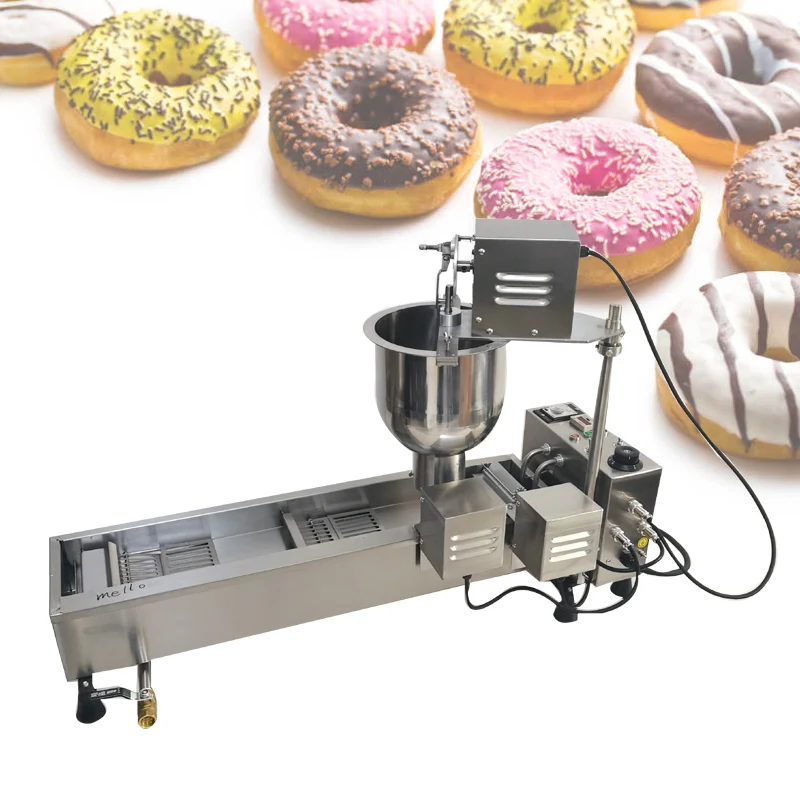 Donut Fryer Machine Doughnut Ball Maker Total With 3 Doughnut Molds