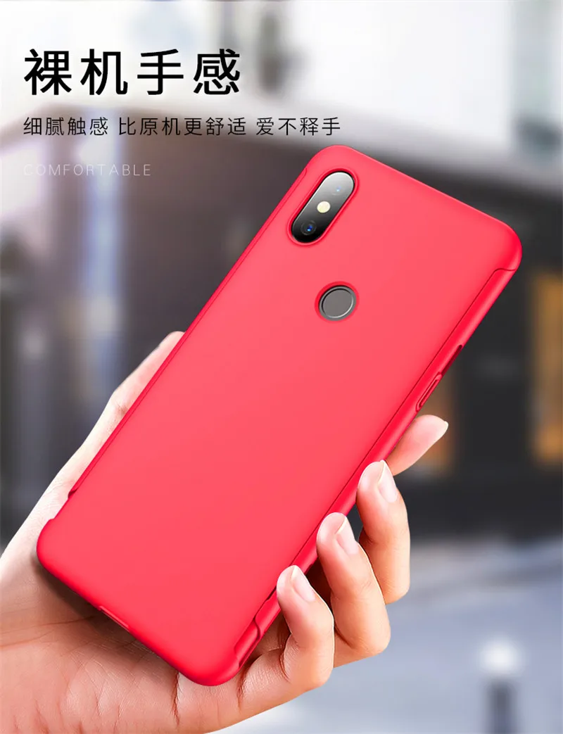 For Xiaomi Mix 3 Case Mix3 Matte 360 Degree Full Body Case Hybrid Shockproof Cover for Xiaomi Mi Mix 3 XiaomiMix3 Hard Protector