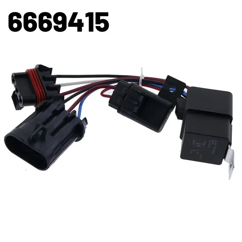6669415 Excavators Fuel Timer Solenoid Assembly For Bobcat 653 751 753 763 773 7753 853