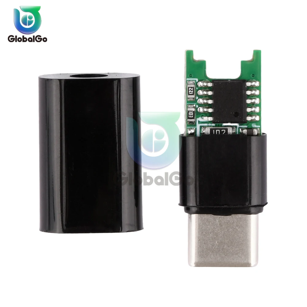 PD/QC2.0 9V/12V/15V/20V Триггер быстрой зарядки Type-C Модуль штекера Подача питания Power Bank Плата Быстрая зарядка