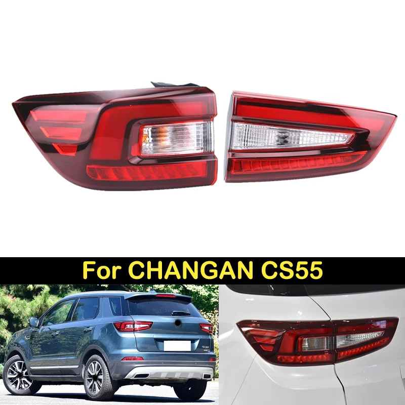 

Задний фонарь DECHO для CHANGAN CS55, стоп-сигнал, задний бампер, задние фонари, задний фонарь, задний фонарь