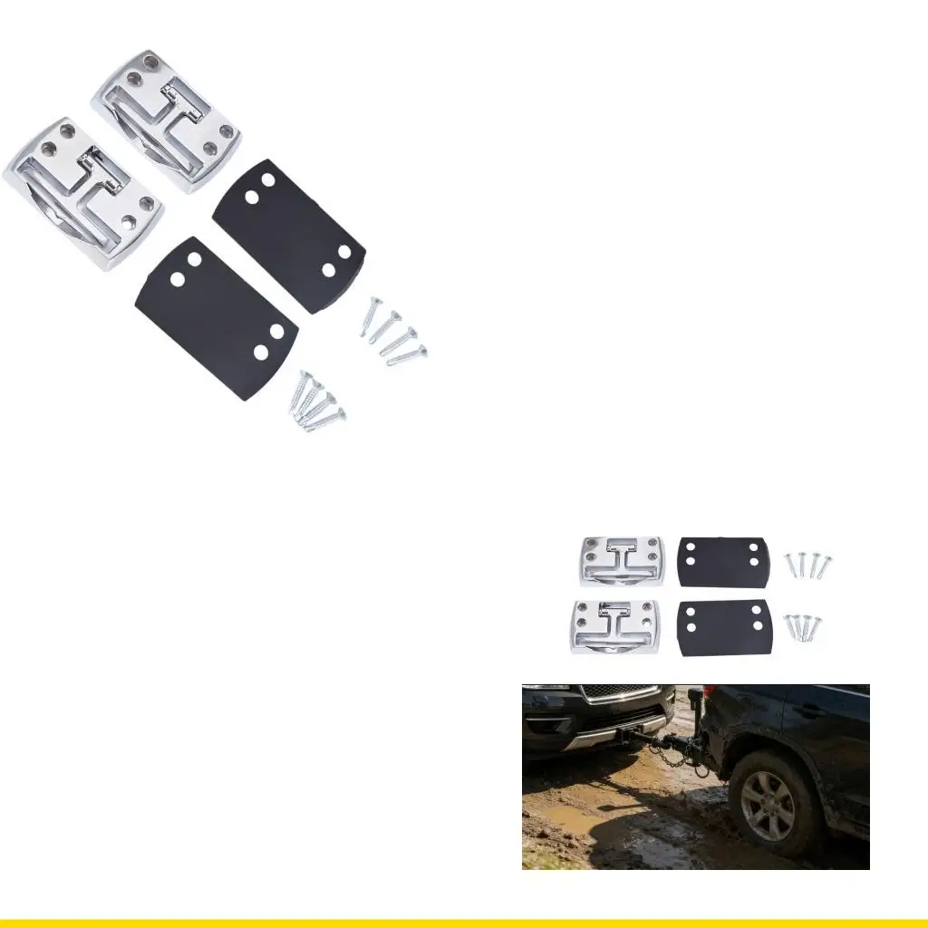 

SZCH Pack of 2 Folding for Load Capacity Secure Connection in Hauling and Towing