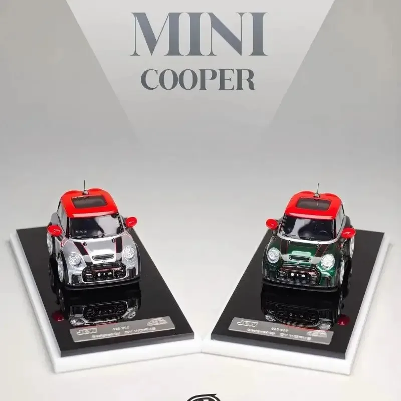 ERAQ 1/64 Shelby 427 Bull King SVJ MINI COOPER JCW F56 Resin Car Model Car Toy Collection Model Christmas Gift Boy Gift
