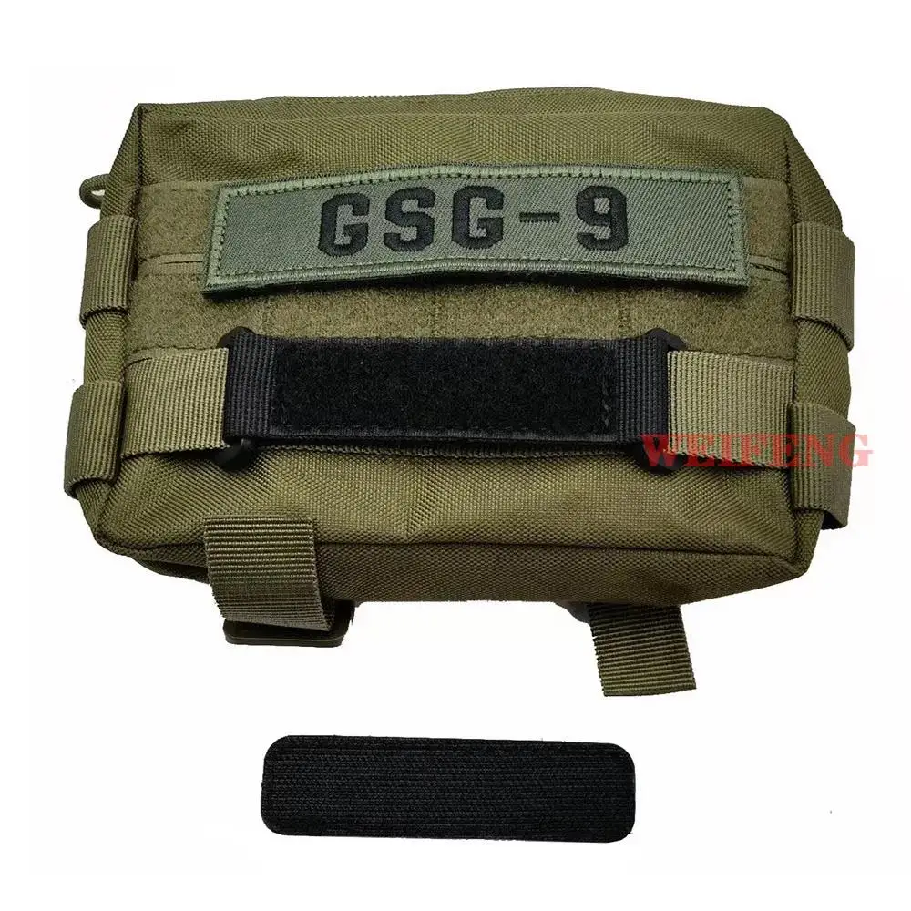 Tactical Vest Patch Molle Adapter Panel Hook&Loop Converter Ribbon For Attching DIY ID Patches Badge Hunting Backage Patch