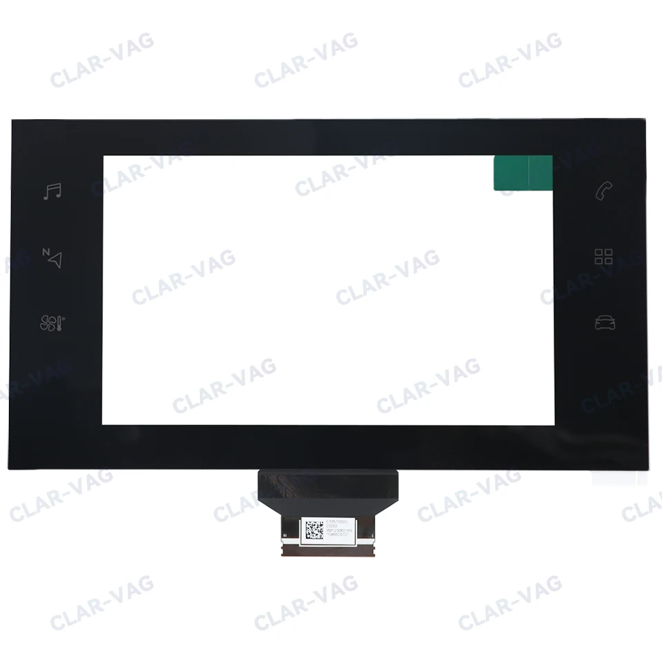 For Peugeot 308 408 Citroen RCC NEW 7 inch 61 Pins Glass Touch Screen Panel Car Radio Digitizer Parts LPM070G215A