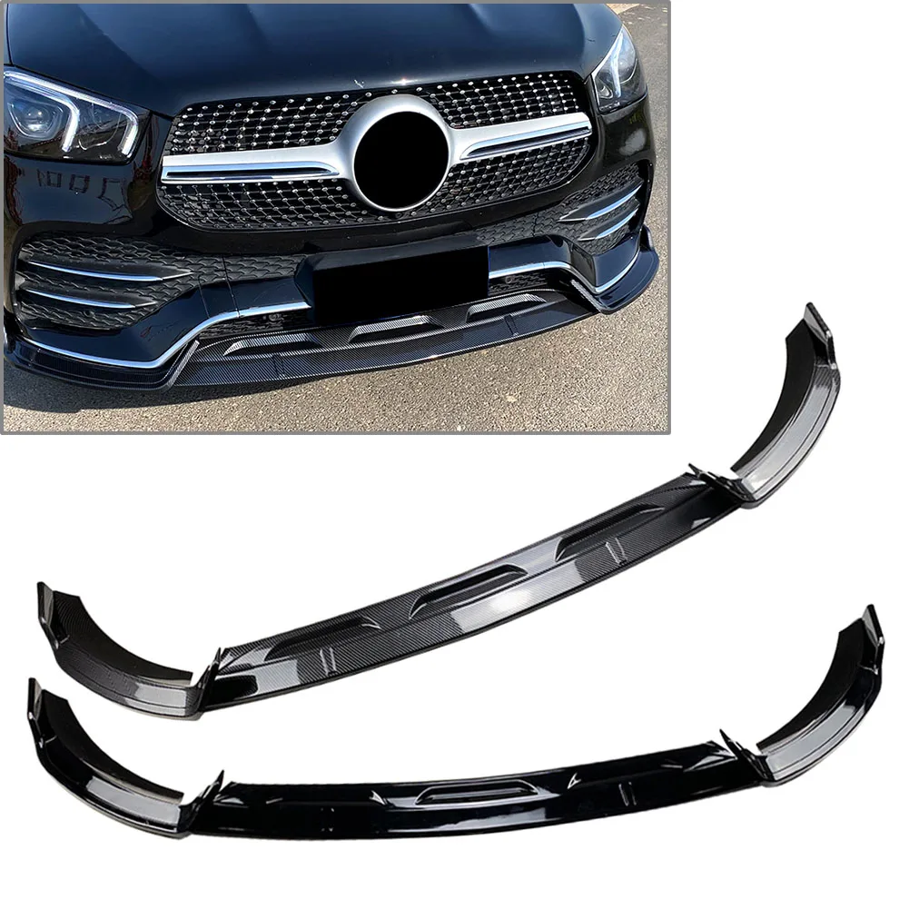 

Car Front Bumper Lip Spoiler Splitter Body Kit For Mercedes Benz GLE W167 2020 2021 2022