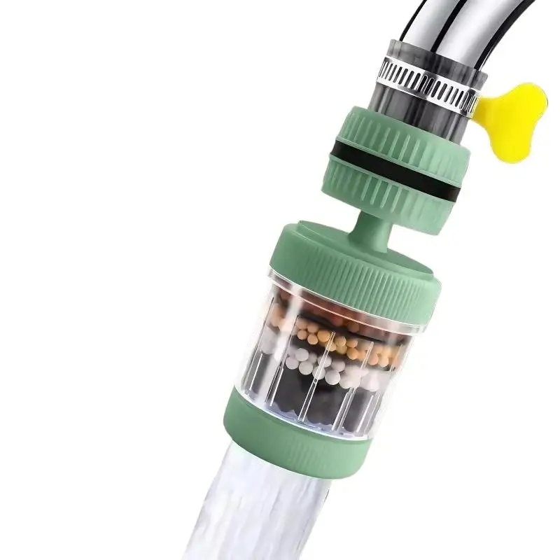 Flexibler Wasserhahn-Verlängerer mit Filter, 360 Grad biegbar, spritzwasserschutz, Küchenarmatur-Wasserreiniger, Belüfter – Detail 7