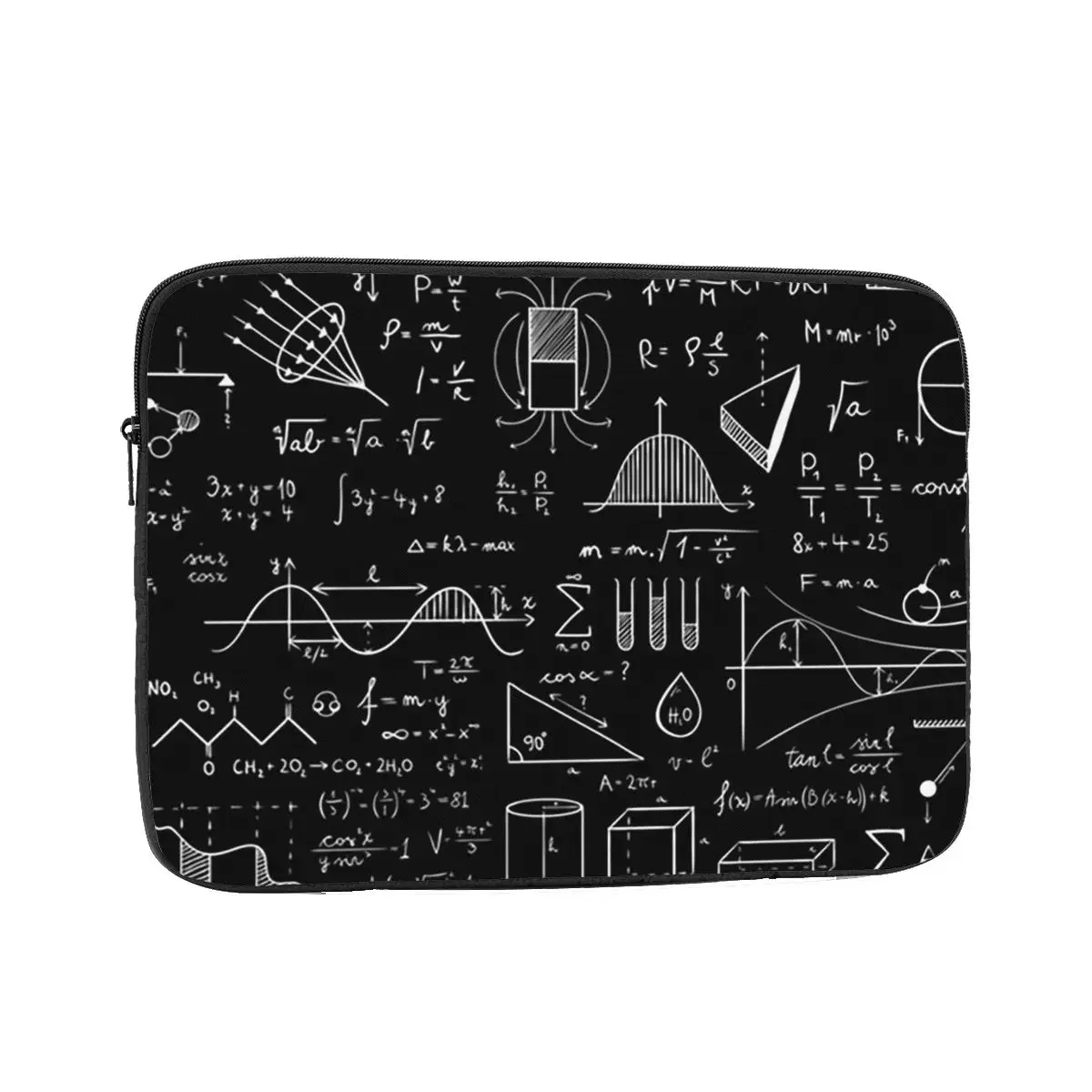 Science Physics Patroon Notebook Laptop Tas Tas 10 12 13 15 17 Inch Voor Macbook Air Pro Tablet Schokbestendige Case Tas