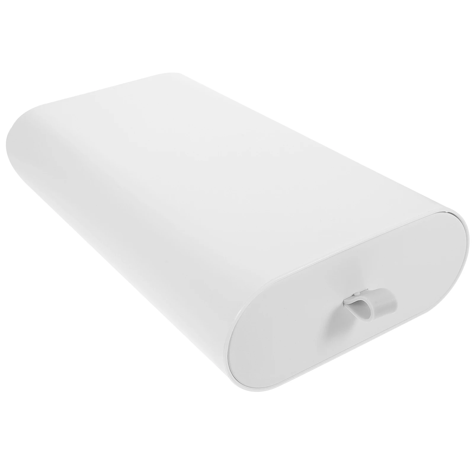 Under Desk Drawer Organizer Storage Box Hidden Attachable Black Shelf Student Office Use Wear Resistant PP Material