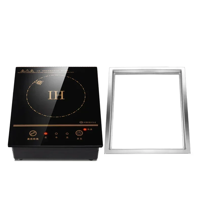 Mini Electric Magnetic Induction Cooker Wire control Embedded Hotpot Hob Burner Waterproof hot pot Tea Boiler Stove Cooktop 800W