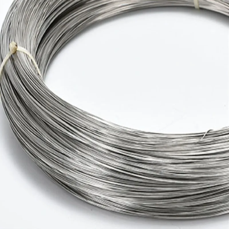 304 Stainless Steel Wire Soft Steel Wire 0.05mm-1.0/1.2/1.5/2.0/2.5/3.0mm Single Strand Round Bright Silk