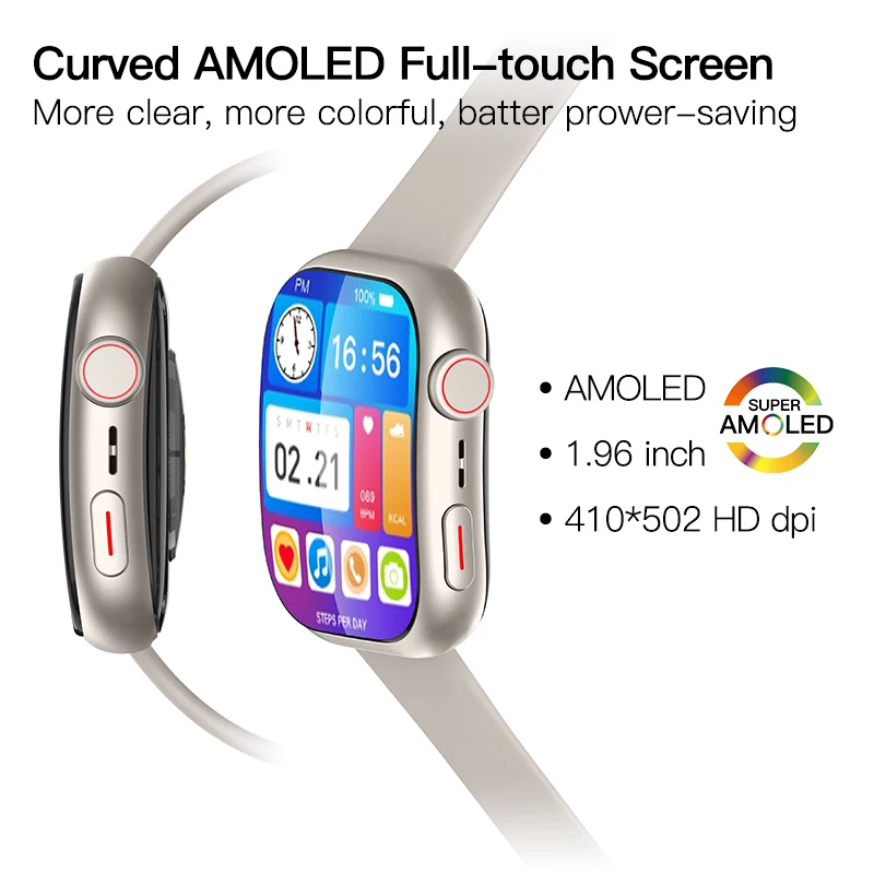 Curved Screen 4G SIM Card Smart Watch with GPS Locator Camera Google Play Android Smartwatch Heart Rate Sports Fitness Tracker