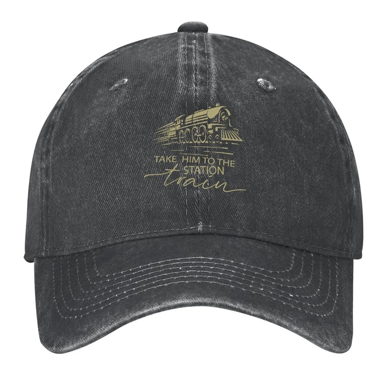 

Take Em of the train station yellowstone Baseball Cap Hip Hop Golf Wear Hat Man Luxury foam party Hat Women Hats Men's