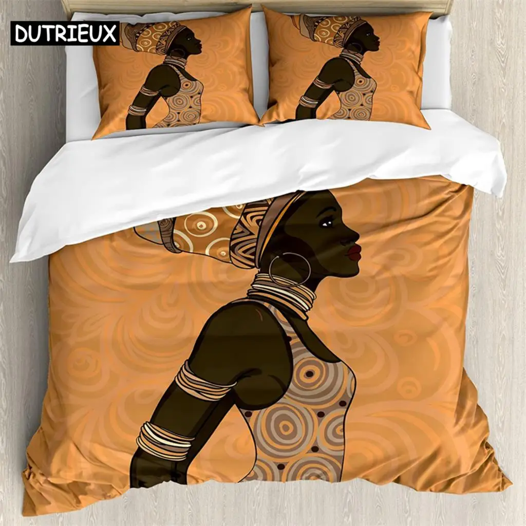 

Beauty girl 3Pcs Bedding Sets 3D Digital Printing Custom Quilt Duvet Cover Set Home Queen King Quilt Pillowcase