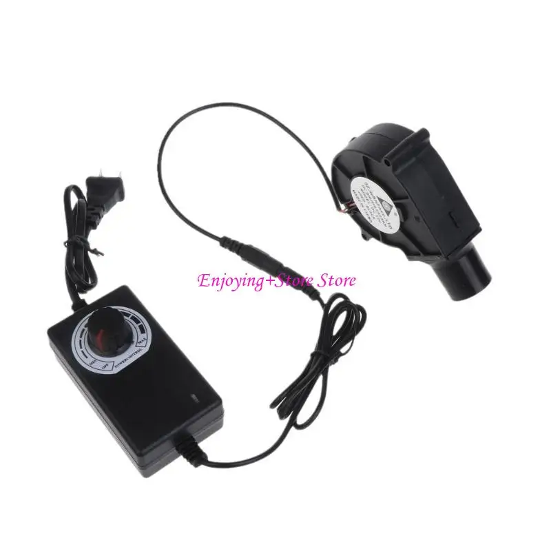 

G6DA BBQ Fan Air Blower Handheld Barbecue Air Fan 12V Lightweight Portable Fan