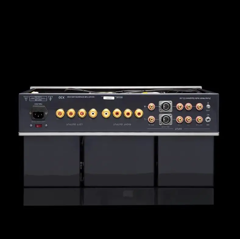 MUZISHARE X30 Single Ended Classe A 300B Push 845 Tubo de Vácuo 30W * 2 Amplificador de Potência estéreo HIFI